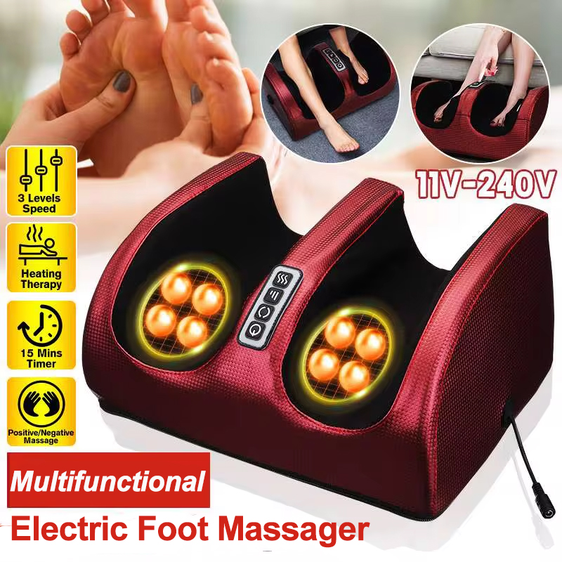 Reflexology Foot Roller - Riscaldamento a infrarossi Massaggio elettrico ai