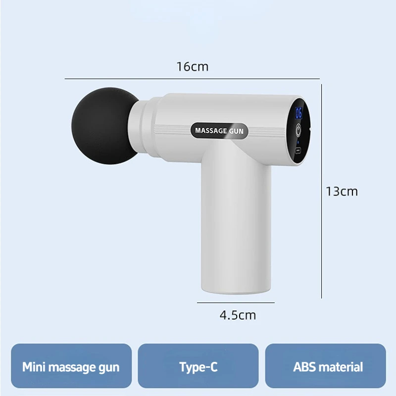 Massage Gun Deep Tissue - Mini pistola per massaggio USB Macchina