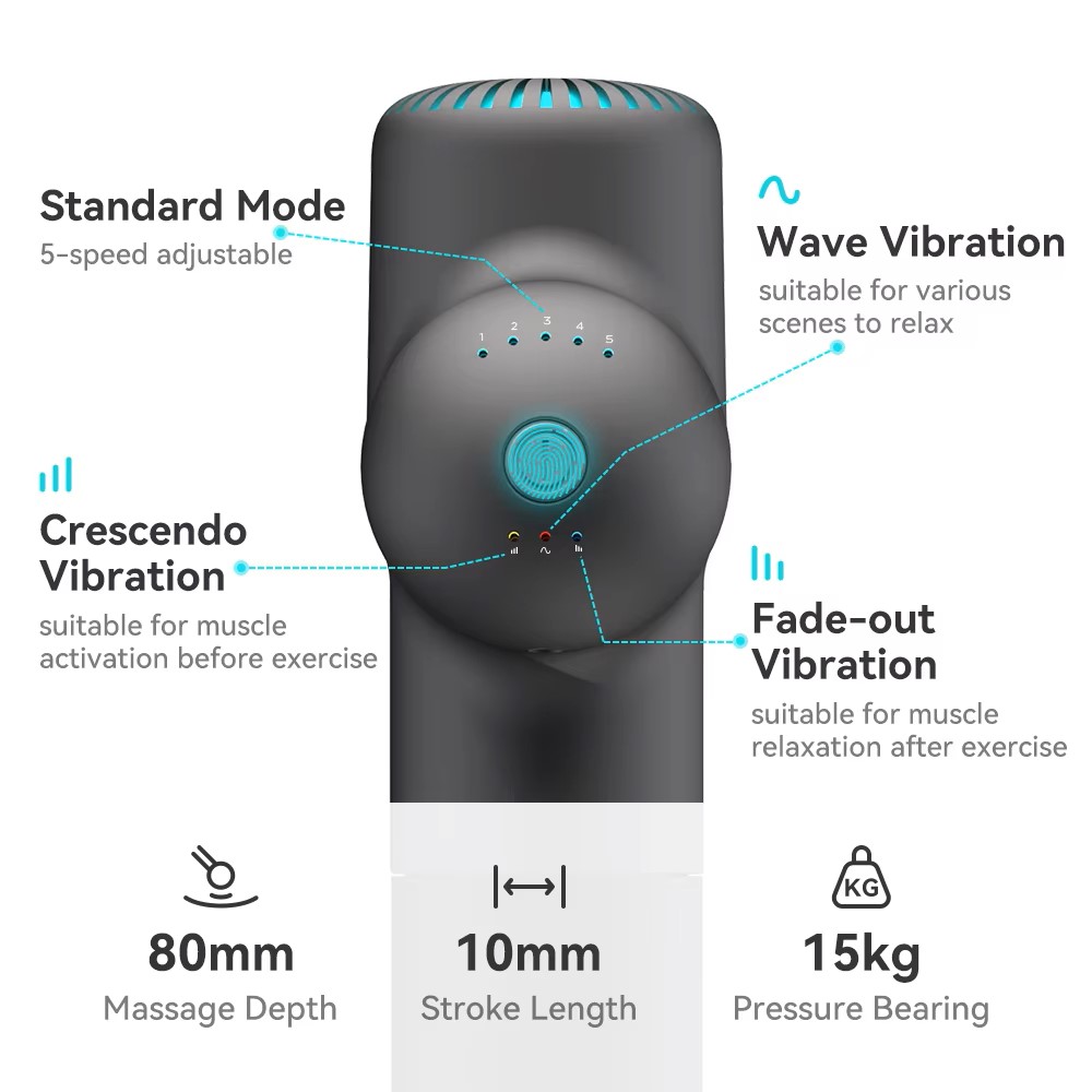 Pistola per massaggio booster  - Massage Gun Deep Tissue recensione e prezzo
