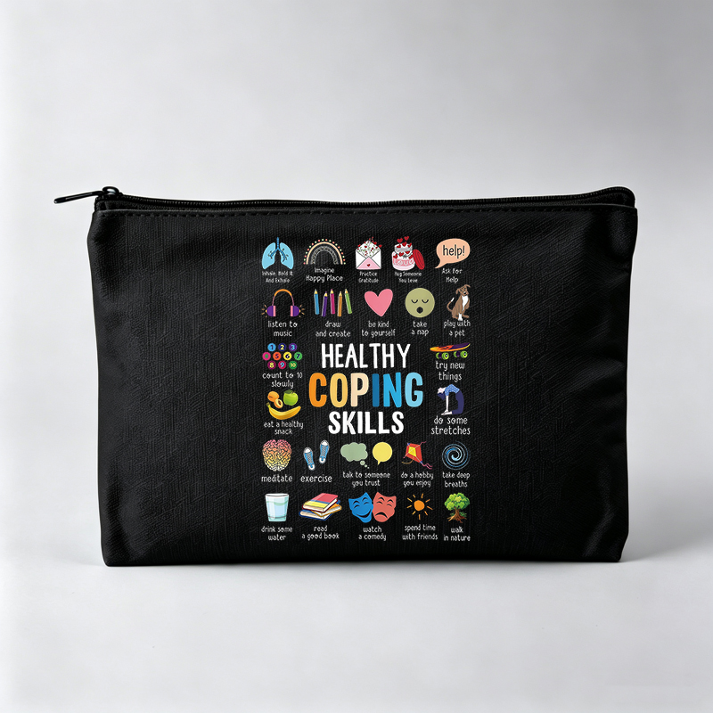 Borsa per il Trucco con Stampa - Health Wellness Mental Health recensione e prezzo