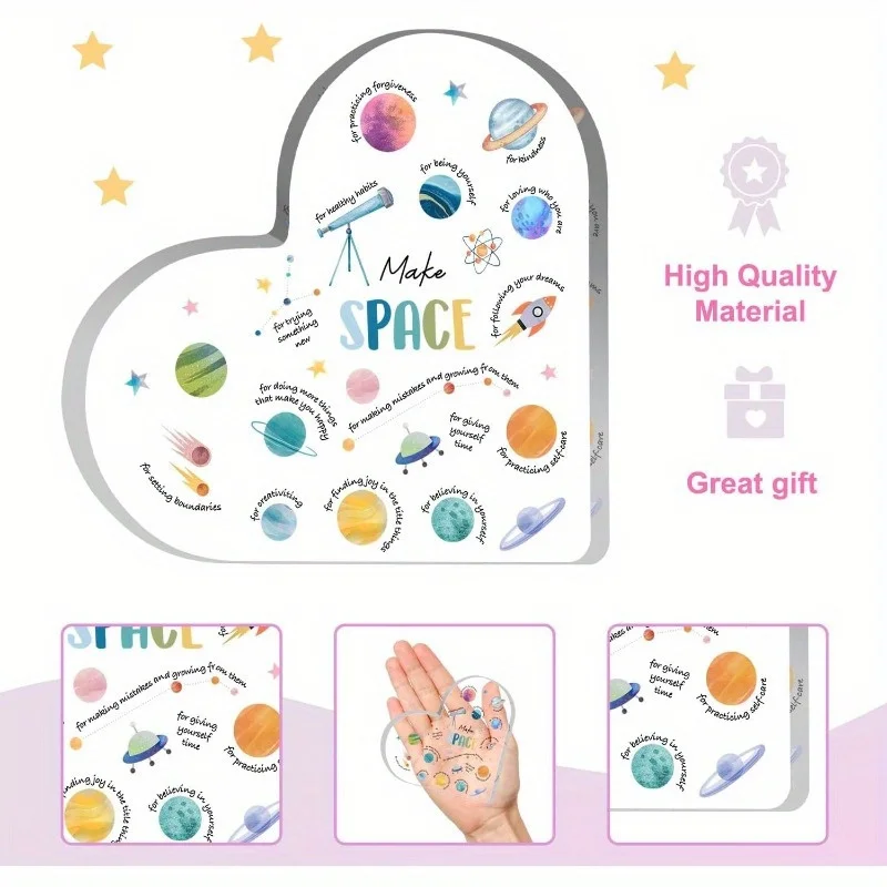 Decorazione in Acrilico a Form - Health Wellness Mental Health recensione e prezzo