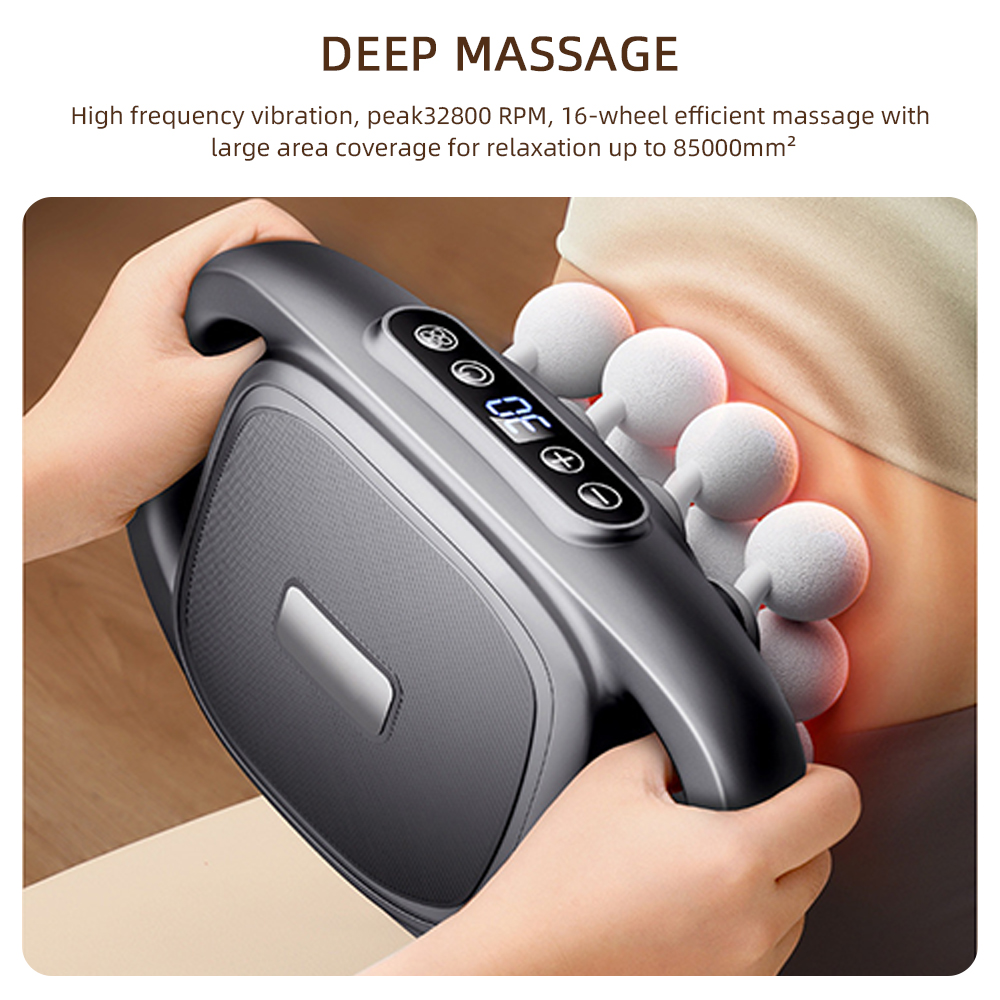 Pistola per fascia a 16 teste  - Massage Gun Deep Tissue recensione e prezzo