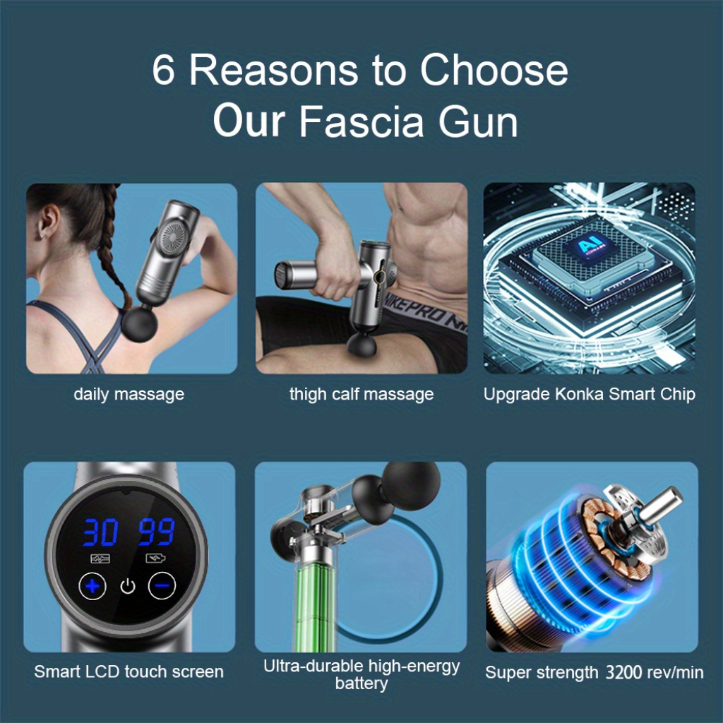 Pistola per massaggio a 99 liv - Massage Gun Deep Tissue recensione e prezzo